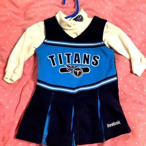 Titans cheerleader outfit 12 months